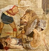 Barbary_Lion_in_colosseum_of_Rome