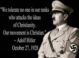 hitler-tolerate-christian-christianity
