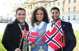 TV hosts, Norway&#039;s Constitution Day, NRK national broadcaster