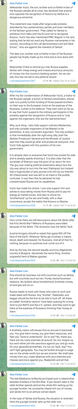 Wagner shills in serbia