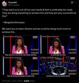 They want us to cut off our own hands &amp; feet or preferably the head. They are doing everything to achieve this&#039; Margarita Simonyan 21-07-2025 Prune602