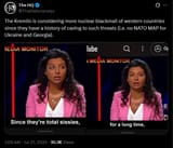 The Kremlin is considering more nuclear blackmail of western countries since they have a history of caving to such threats (NATO, Ukraine and Georgia) 21-07-2025