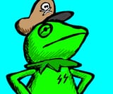 nazi frog