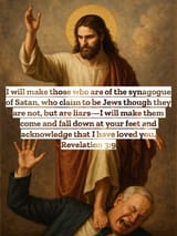 ai_art_jesus_christ_stamp_out_evil_revelations_3_9_synagouge_of_satan_fall_down_and_love_you_netenyahu_is_russian_shabis