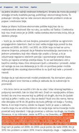Prof. Miodrag Zec - Srbija ide u radikalno zaostajanje
