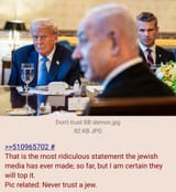 Never trust a jew 1