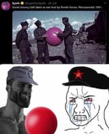 Soviet bouncy ball Finland war chad