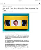 Steel Dossier was BS too