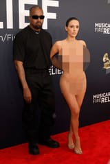 Kanye-West-and-Wife-Bianca-Censori-Reportedly-Pictured-Leaving-2025-Grammys-After-Wild-Entrance