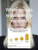 white people least likely to racemix