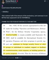 2025-07-19 01_18_35-Thomas Massie on X_ _🧵 Grand total of $3,881,976,000 ≈ $4billion This is almost