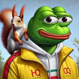 ai_art_pepe_squirell_on_right_shoulder_hq_yellow_jacket_happy_pepe