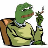 frog pepe cigar
