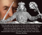 Hobbes State Corporatism Quote 01