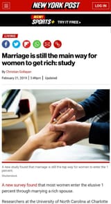 women marriage rich