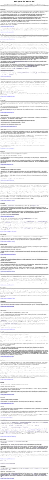 IRAQ WAR JEWS INVOLVED IN GETTING THE U.S INVOLVED.