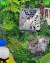 A Ukrainian drone drops a thermobaric munition with precision on a house used as a shelter by Russian forces in Donetsk region. 22-07-2025 HD_thumb.jpg