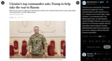 Ukraine’s top commander Oleksandr Syrskyi has urged the Trump administration to lift restrictions on U.S. weapons and send longer-range missiles 23-07-2025 The Washington Post