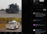 Almost identical 20-07-2025 @JeremyClarkson was designing combat vehicles for the Russian CHUG