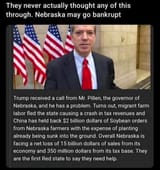 Trump bankrupts Nebraska