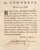 Letter of Marque and Reprisal