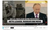 Putin Responds to Trump Nukes in England