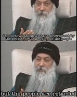 osho people are retarded