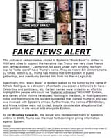 Trump Epstein lies