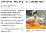 BBC News Condoms Too Big