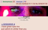 gaza jewrat eye of the shitskin