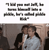 Pickle Rick Jeffrey Epstein