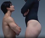 me on the left