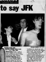 Trump and Ghislain - Ford Models 50th Anniversary - 1997