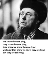 Russian Nazis Always Lie