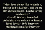 elite jews know they worship Satan