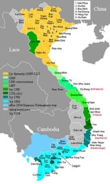 Vietnam lebensraum Champa Kampuchea Krom