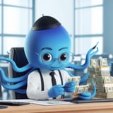 ai_art_cute_bluehydra_accountant_counting_money