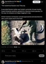 The mysterious Russian soul,&#039; they say. 17-07-2025 A wounded Russian soldier was trying to surrender. Russian comrade approached and executed him HD