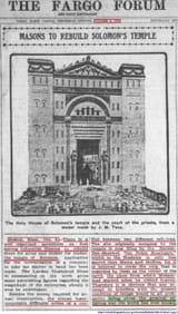 Globalism-The-Fargo-Forum-October-1909-scheme-of-the-Masons-to-rebuild-the-Temple-of-Solomon