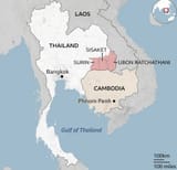 Border conflict areas 24th July 2025