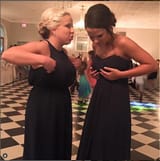 Tatlyn Costa formal with friend