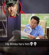he thinks his him