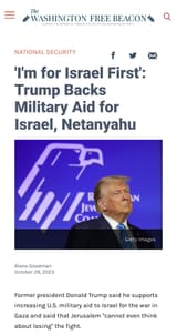 Trump-Im-for-Israel-First