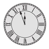 classical-clock-dial-two-arrows-600nw-1592342350