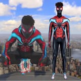 Spider-Man2MilesMoralesEvolvedSuitCosplayCostumePS5