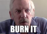 donald sutherland backdraft burn it