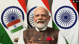 modi waving the flag