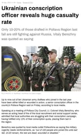 90% losses of drafties ukro NAFO ukraine 09.23