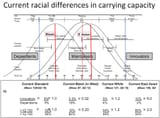 Current racial differences in carrying capacity