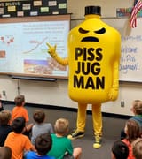 piss jug man